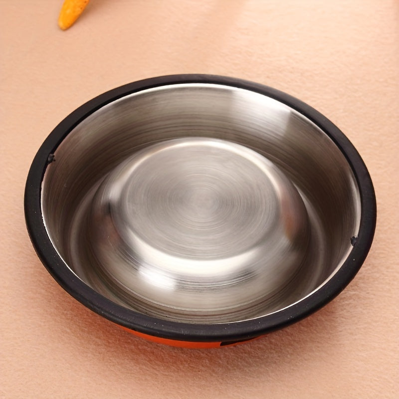 Stainless Steel Cat Bowl Non Slip Base Easy to Clean
