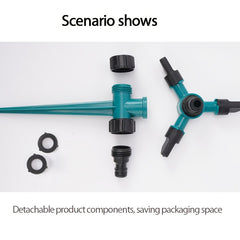 Automatic Rotating Garden Nozzle With Ground Spike Watering Sprinkler