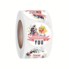 Roll Stickers Gift Packaging Box Decoration Stickers 5 Patterns