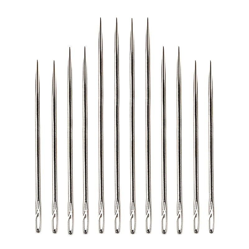 Stainless Steel Sewing Needle Threader for Blind Elders