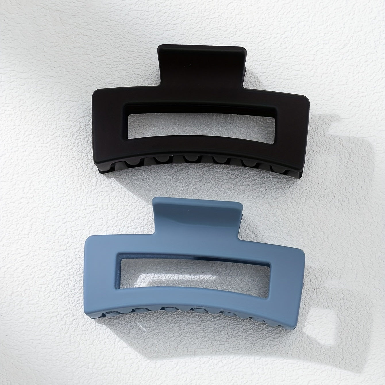 Matte Square Hair Claw Nonslip Shark Claw For Women Girls