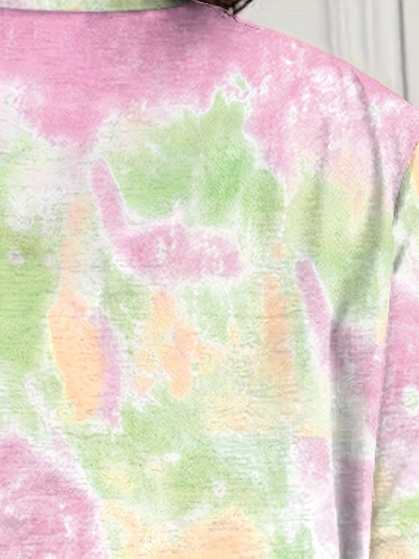  Tie Dye Short Sleeve Nightdress