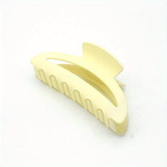 Matte Solid Square Hair Claw Clip Non Slip Strong Hold Grip Hair Jaw Clip