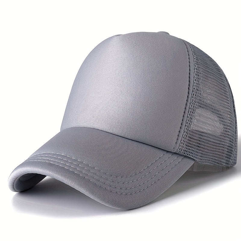 Mesh Breathable Unisex Baseball Cap Lightweight Sports Sunscreen Dad Hat