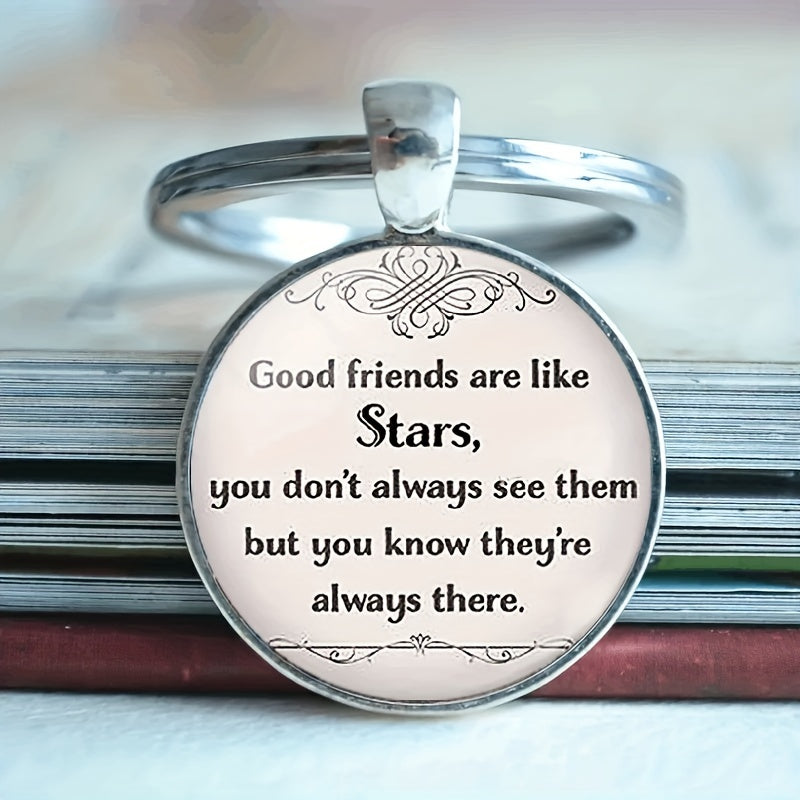 Retro English Keychain For Men Bag Purse Accessories For Men