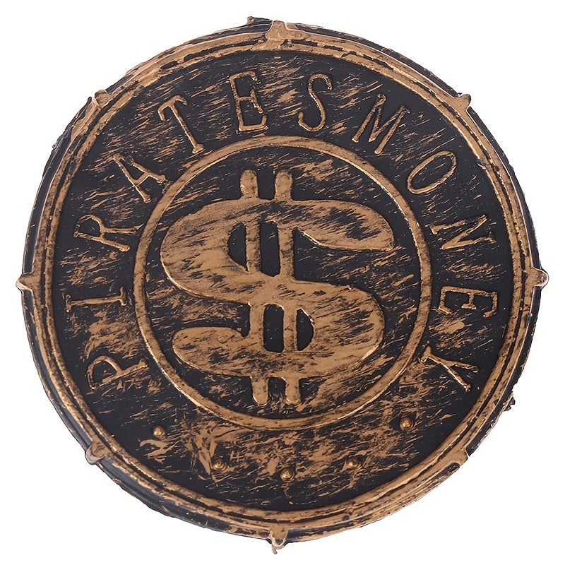 Plastic Pirate Treasure Coins Party Props Christmas Gift Game Currency
