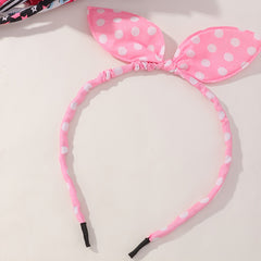 10pcs Bow Hair Hoop Kids Accessories