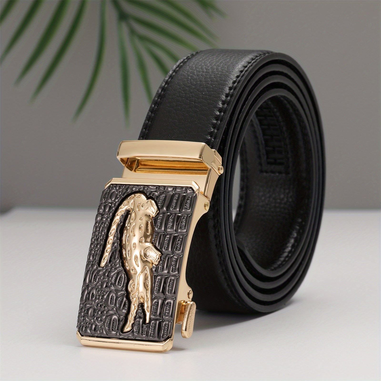 Men's PU Leather Versatile Belt
