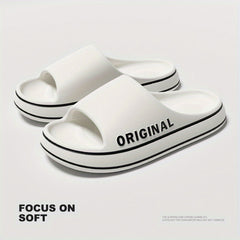 Men's Lightweight Open Toe Slippers for Shower Spring Summer