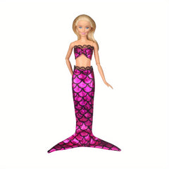 Mermaid Swimsuits Bathing Suits for Dolls - Summer Bikini Swimwear
