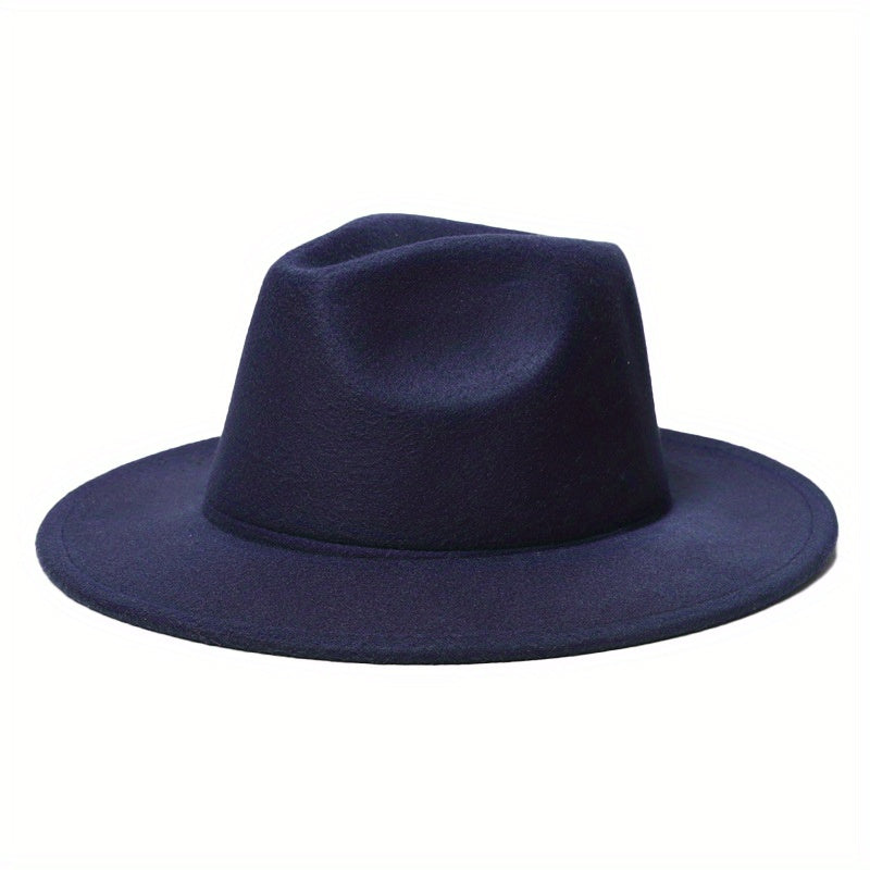 Y2K British Cowboy Hat Lightweight Sun Jazz Fedora Cap