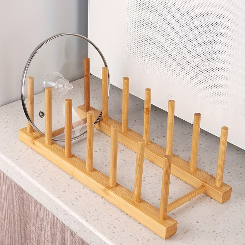 Insulated Bamboo Drain Tray Holder for Tea Cakes & Kitchen Supplies