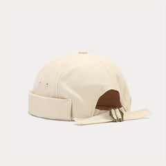 Literary Retro Melon Hat - Solid Street Hip Hop Land Master