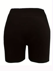  Casual Shorts Women's High Rise Stretch Biker Shorts
