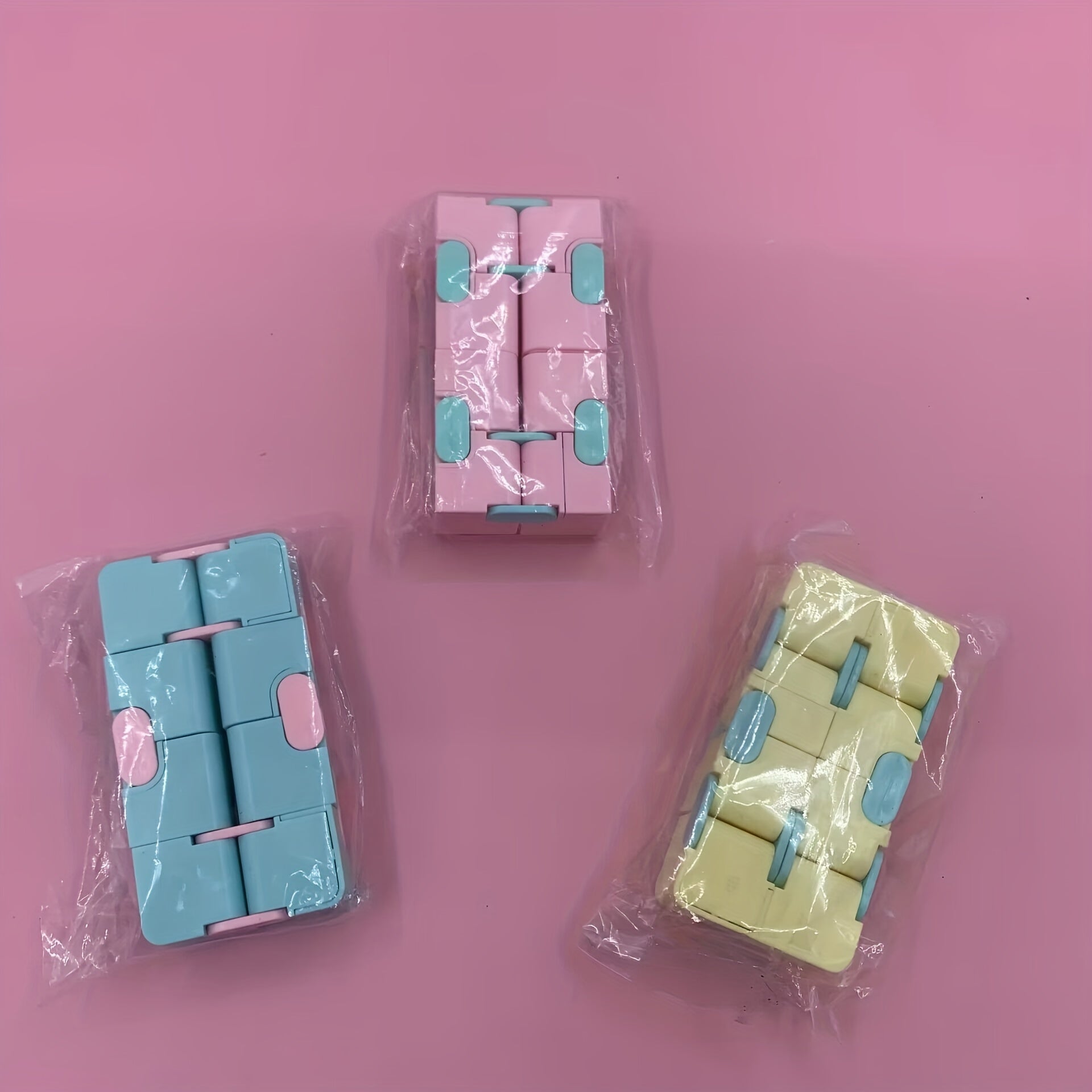 Infinity Cube Fidget Toy Puzzle Flip Cube Mini Square Hand Held Toy