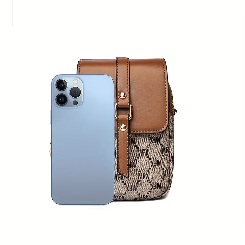 Mobile Phone Bag Shoulder Crossbody Coin Card Purse Bag