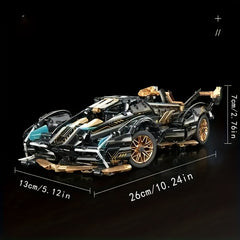 3100 pcs Supercar Building Blocks Set Fast Car & Living Room Decor