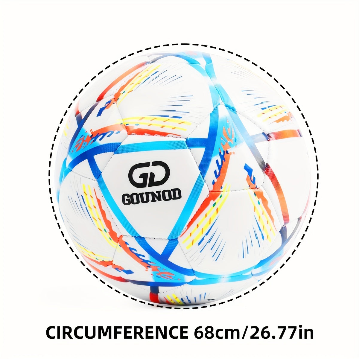 Size 5 Soccer Ball Inflator for Outdoor Training & Sports