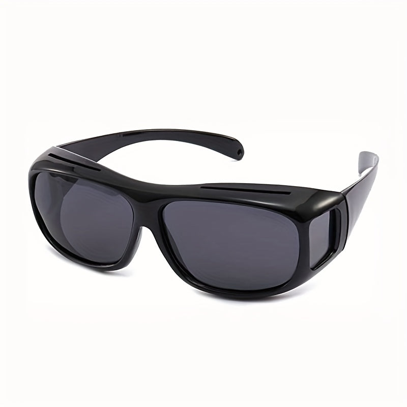 Men's HD Polarized Driving Sunglasses Anti-UV Outdoor Sports Glasses