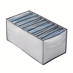 Foldable Storage Organizer Clothes Bag with Grids Large Capacity Box