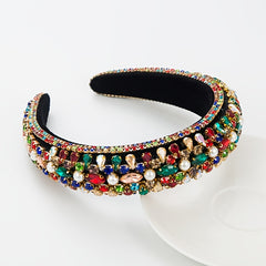 Baroque Crystal Headband for Bridal Wedding