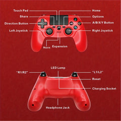 Wireless Gamepad Touch Panel Controller
