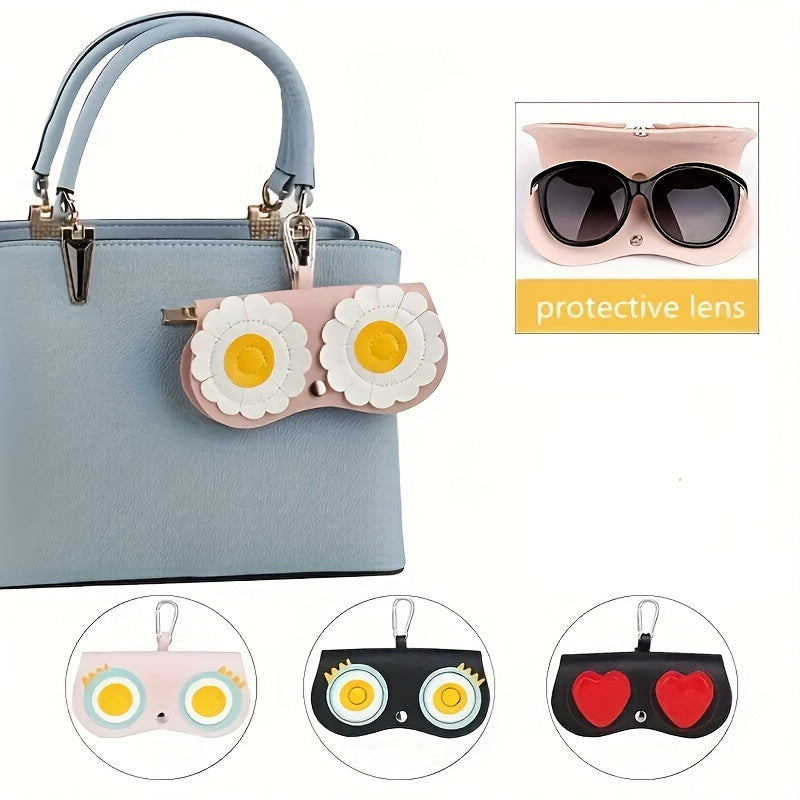 PU Leather Sunglasses Package Soft Glasses Case Eyeglasses Storage