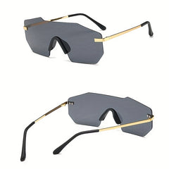 Polygon One Piece Lens Sunglasses for Men