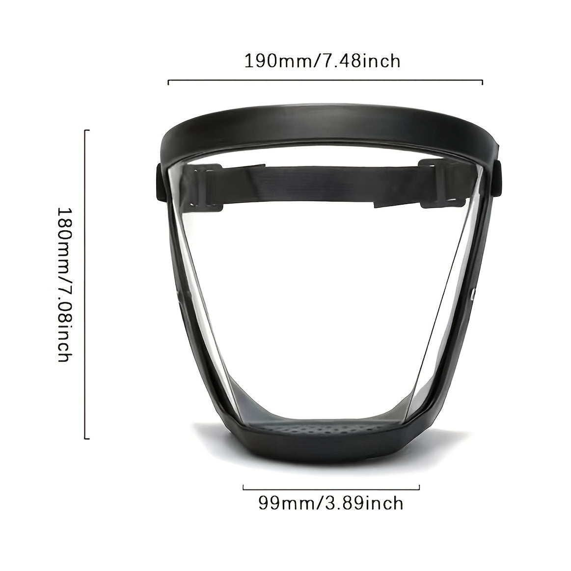 Transparent Safety Shield Kitchen Tools Splash Full Face Shield