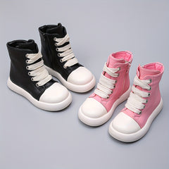 Kids High Top Skate Shoes Non Slip Waterproof Sneakers
