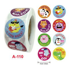 500pcs Cartoon Stickers for Kids School Birthday Party Decoration
