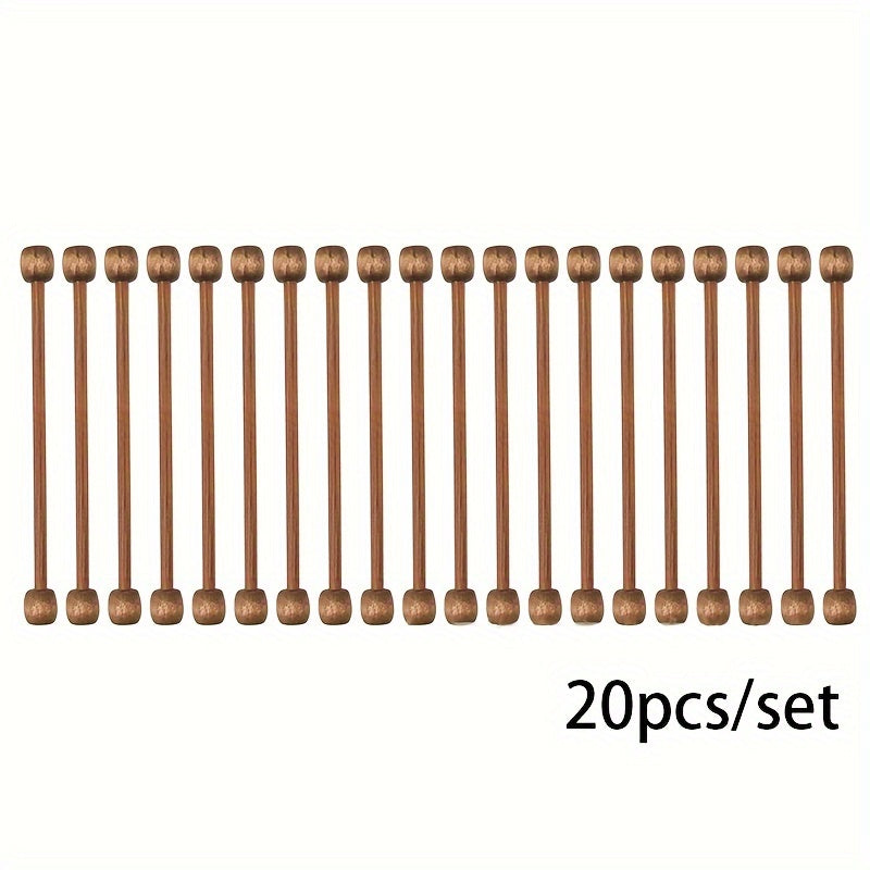 Set of 20 Hanging Rods for DIY Small Tapestry Accessories