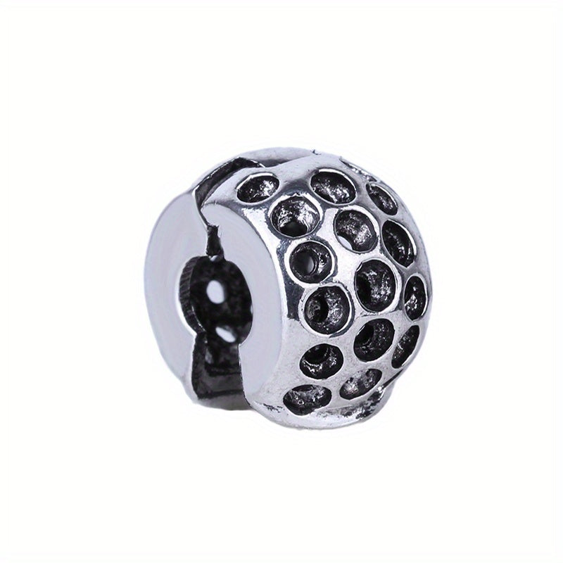 Four Leaf Clover Heart Sunflower Bead Clip Lock Charm for Bracelet