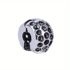 Four Leaf Clover Heart Sunflower Bead Clip Lock Charm for Bracelet