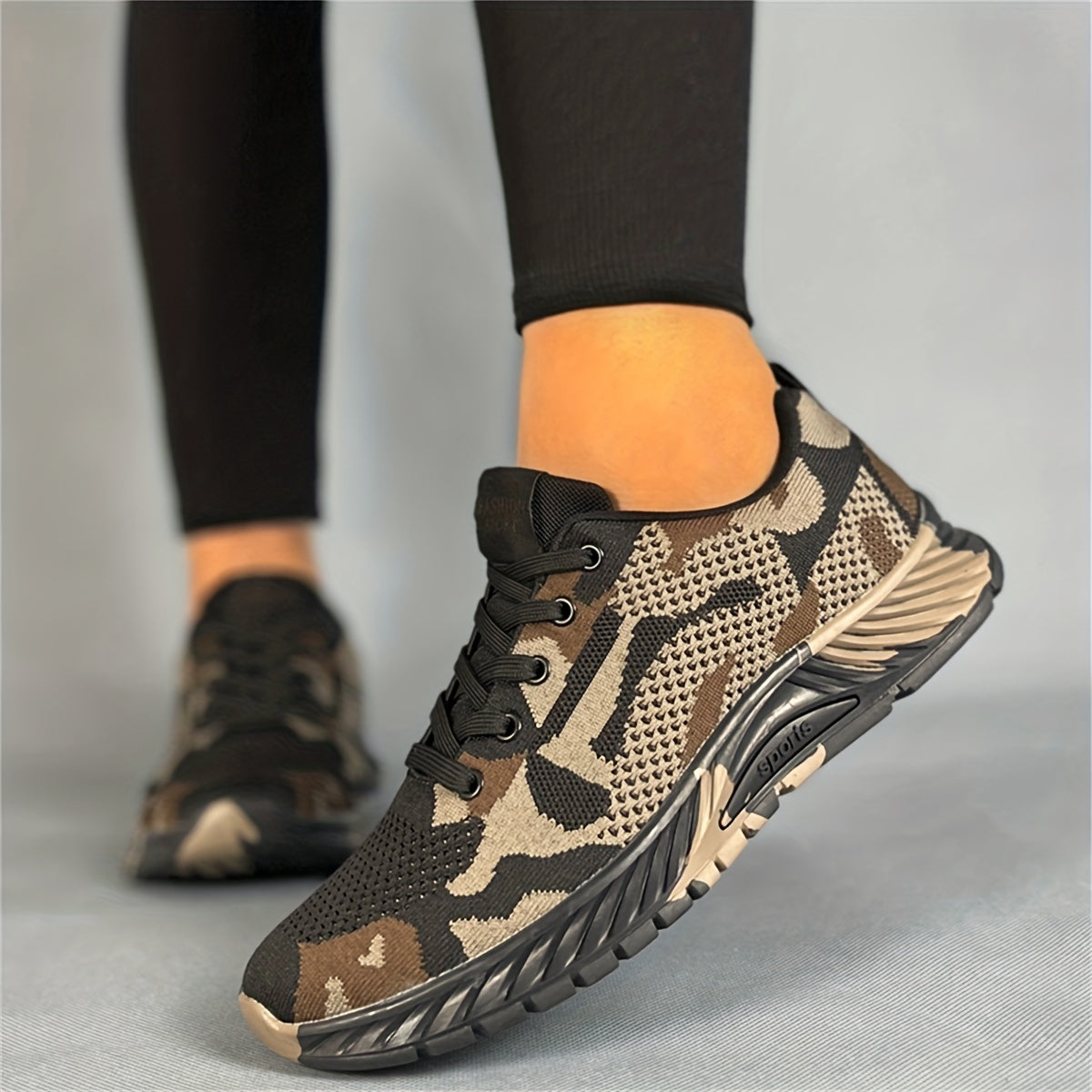 Women's Camo Hiking Shoes Comfortable Sports Shoes
