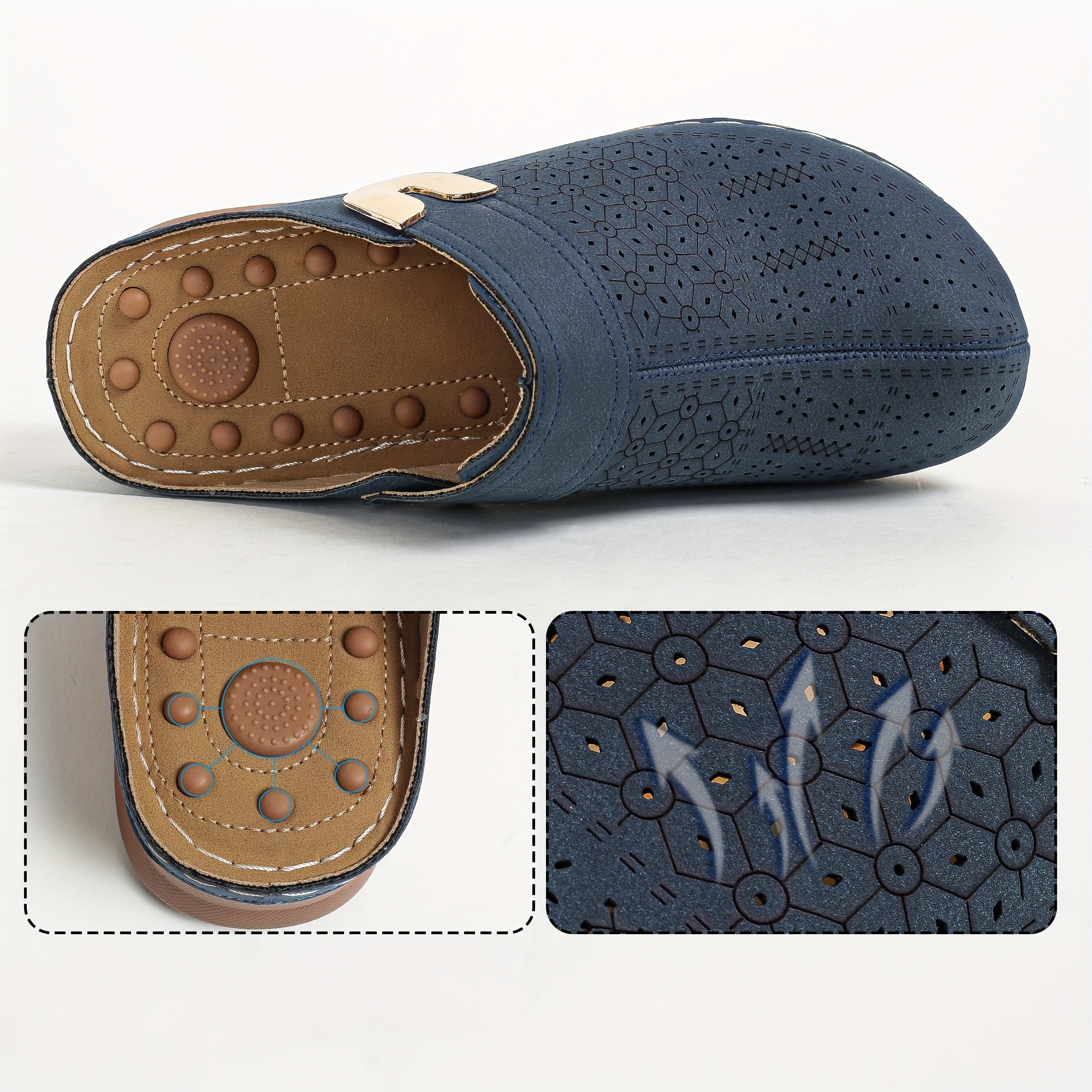 Comfortable Massage Sports Sandals Wear Resistance Non Slip Outdoor Slides