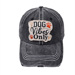 Vintage Washed Baseball Cap Outdoor Sunshade Patch Cap Unisex Distressed Cap