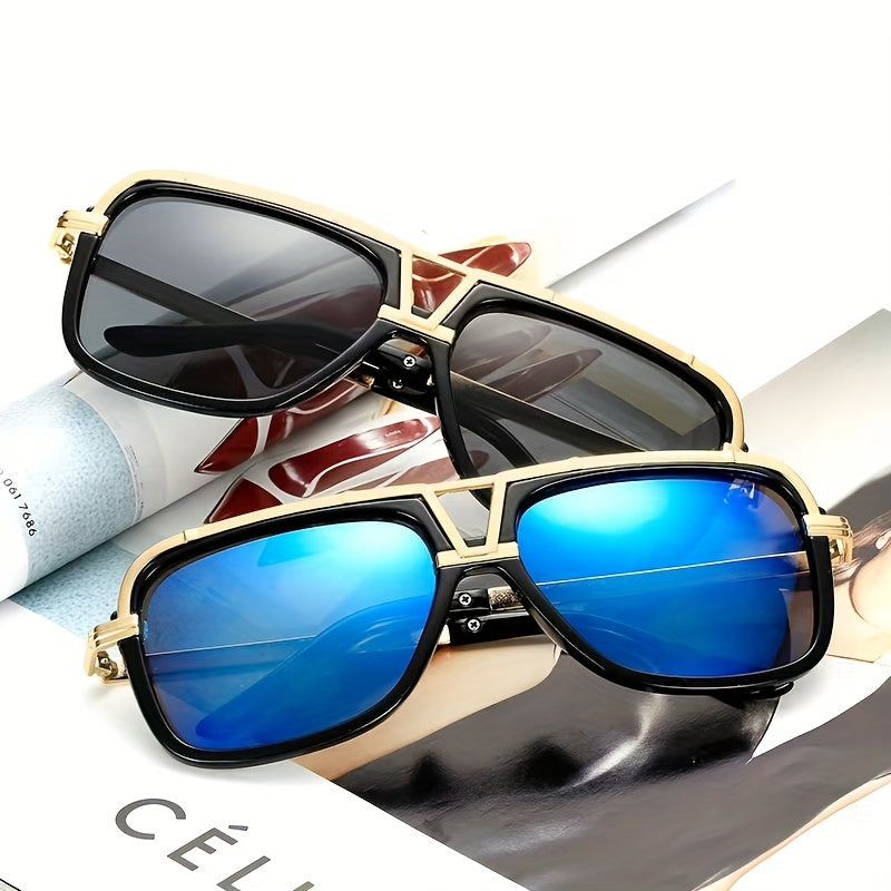 Men's Street Photography Sunglasses with Zipper Box