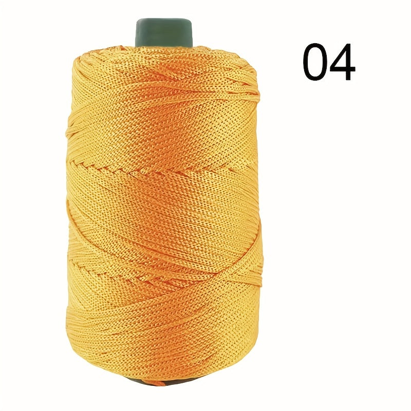 100% Polyester Viscose Thread Hand-knitted Sun Hat Yarn