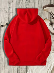 Anime Pattern Men's Hooded Sweatshirt for Fall Winter