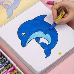 160-Page Kids' Coloring Book with Animal Illustrations & More