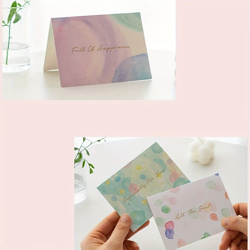 Baby Thank You Greeting Card - Couple Blessing Words
