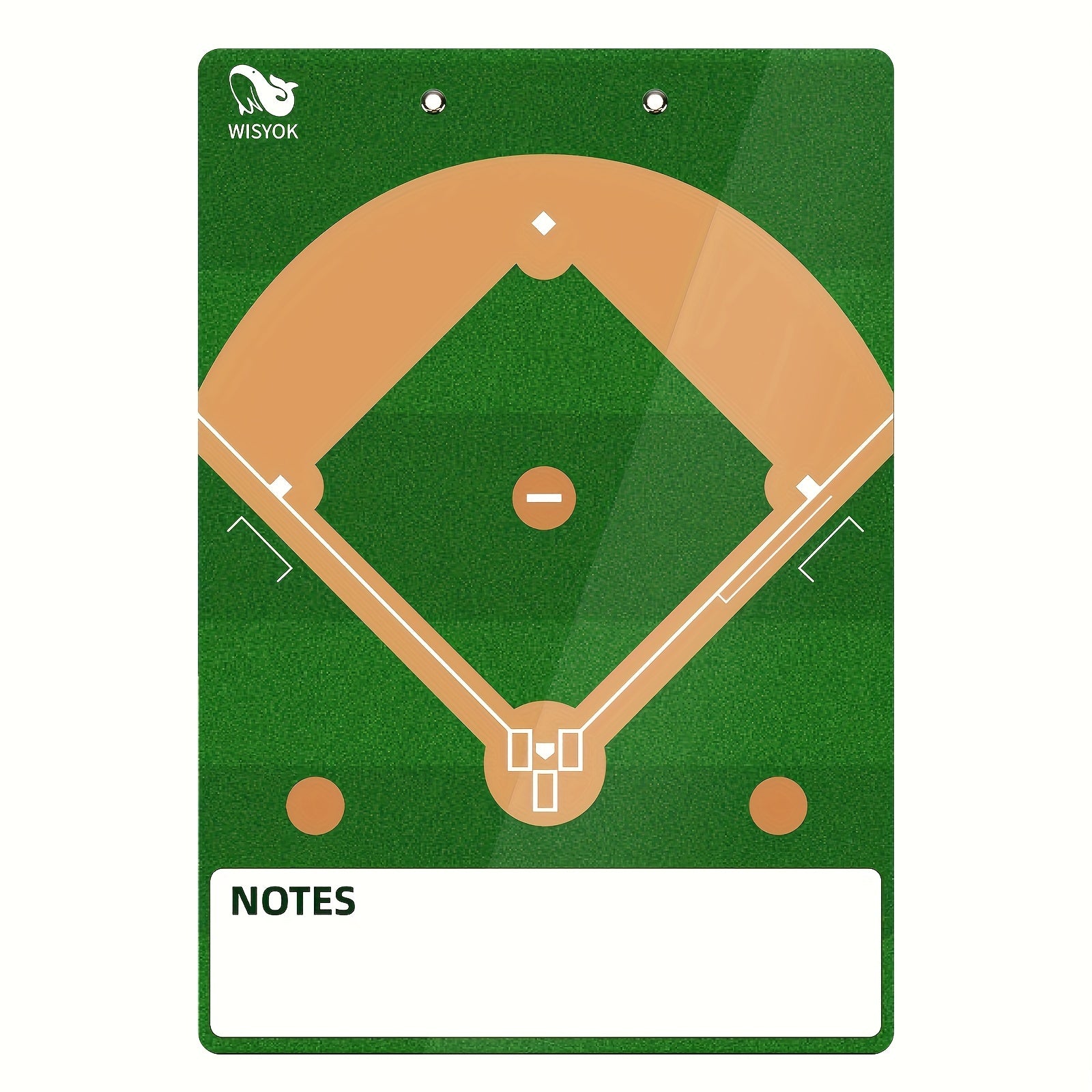 OWLKELA Baseball Coaches Clipboard With Dry Erase Marker Pen Holder