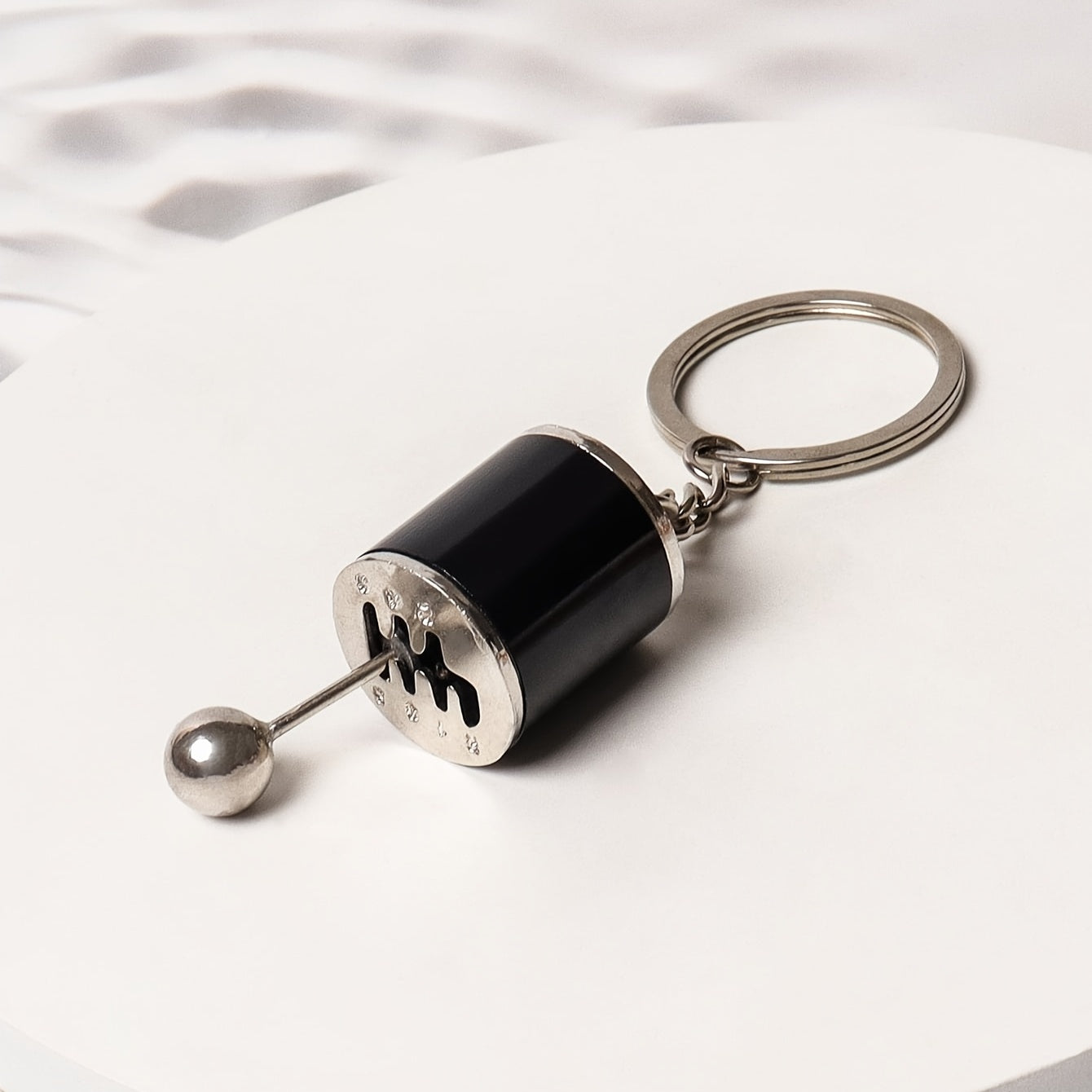 6 Speed Shifter Keychain Gear Box Key Chain Zinc Tuning Gear Pendant