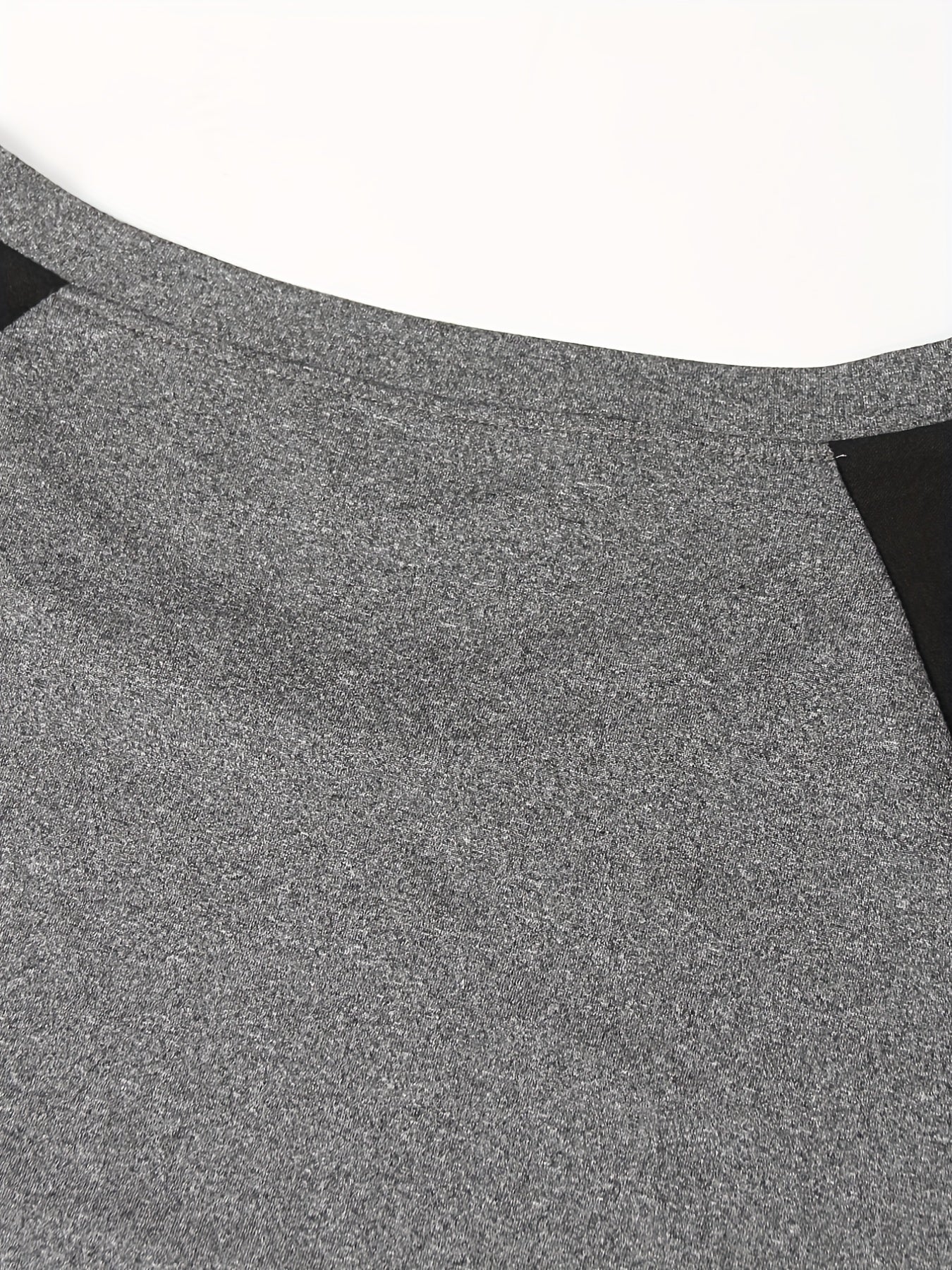  Colorblock Raglan Sleeve Nightdress with Pockets