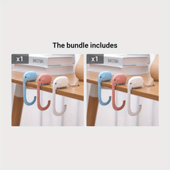Portable Desk Bag Hook Non Punching Office Hanging Tool