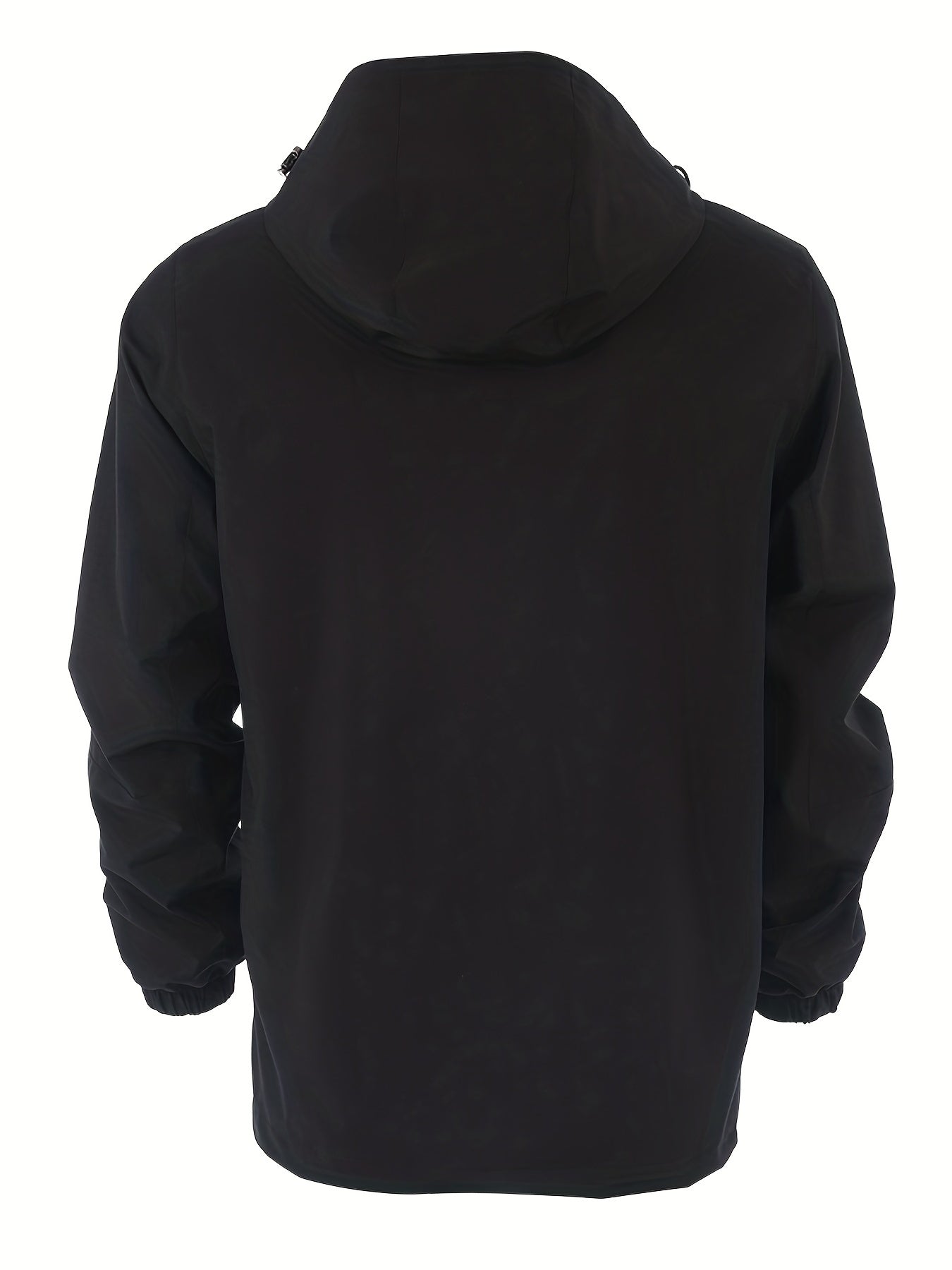 Men's Casual Hooded Waterproof Windbreaker Jacket for Outdoors