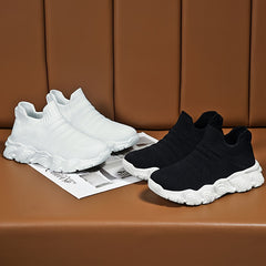 Boy's Slip On Sock Shoes Breathable Knit Sneakers
