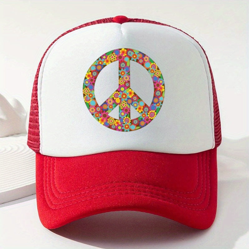 Men's Letter Printed Baseball Cap Summer Sunshade Hat