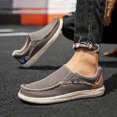 Men's Canvas Slip-On Loafers